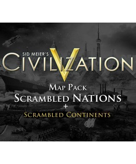 Sid Meier s Civilization V - Scrambled Maps Pack Collection DLC Steam Key GLOBAL
